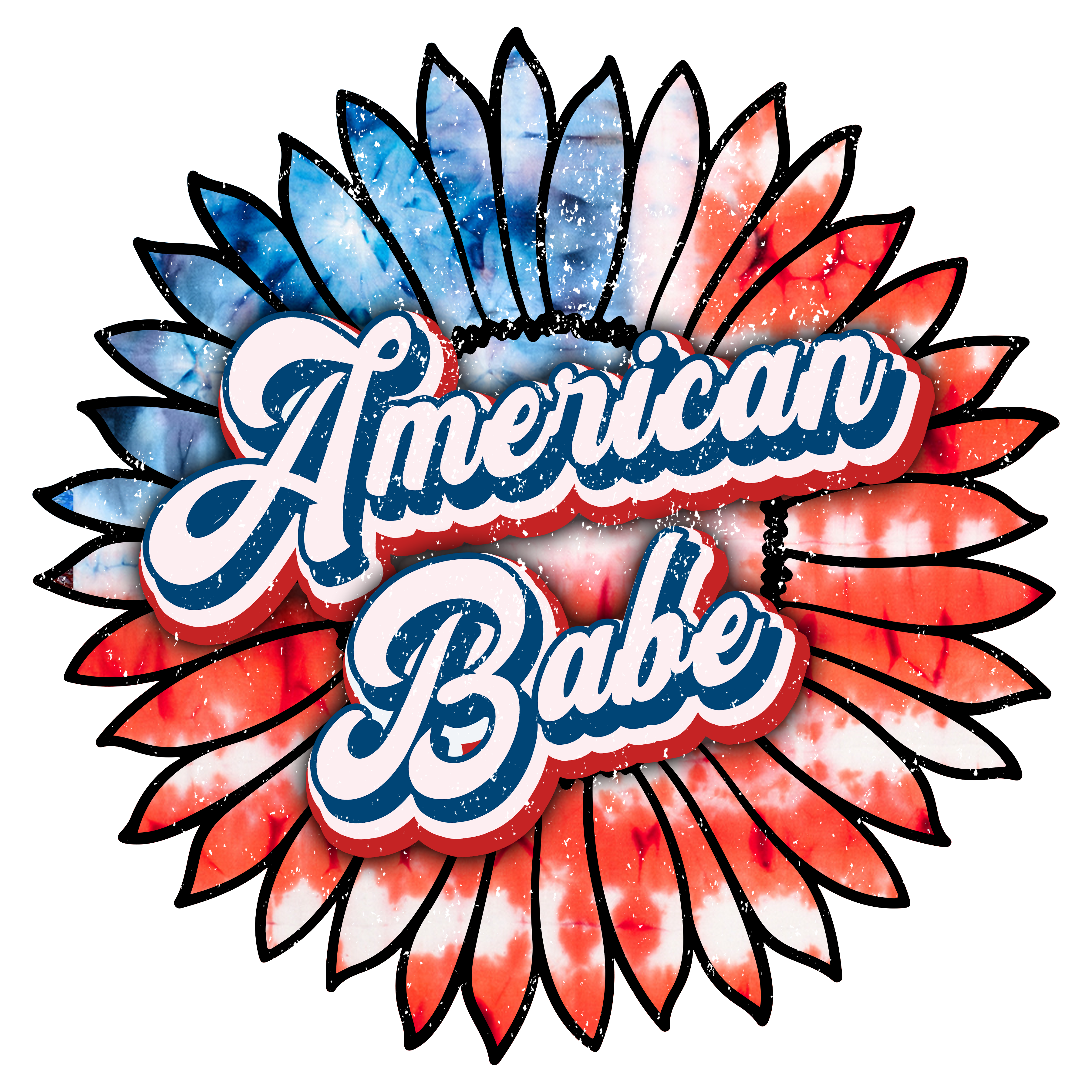 Sublimation Prints - American Babe - The Vinyl Haus
