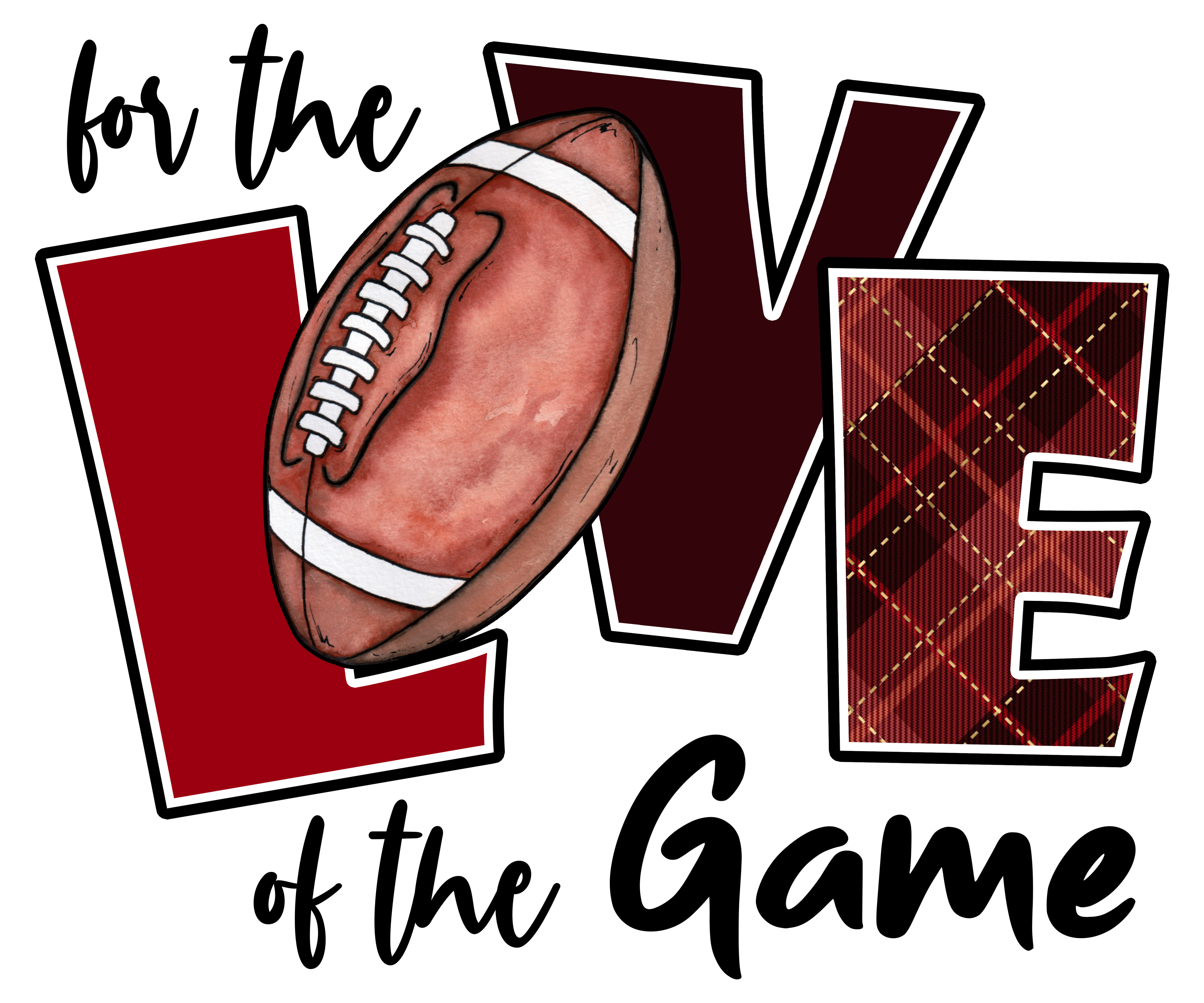 HTV Prints - For the Love of the Game - The Vinyl Haus