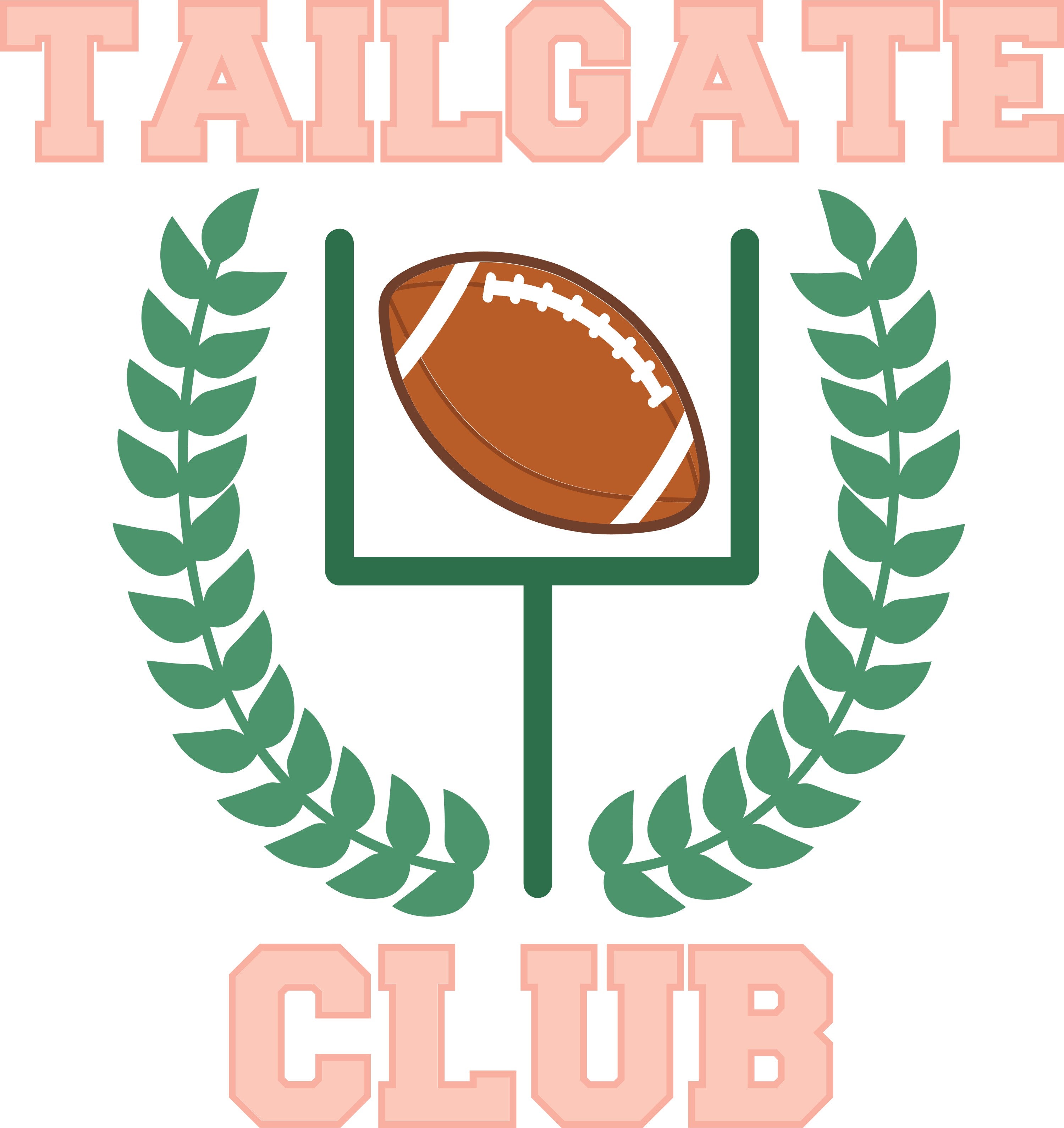 HTV Prints - Tailgate Club - The Vinyl Haus