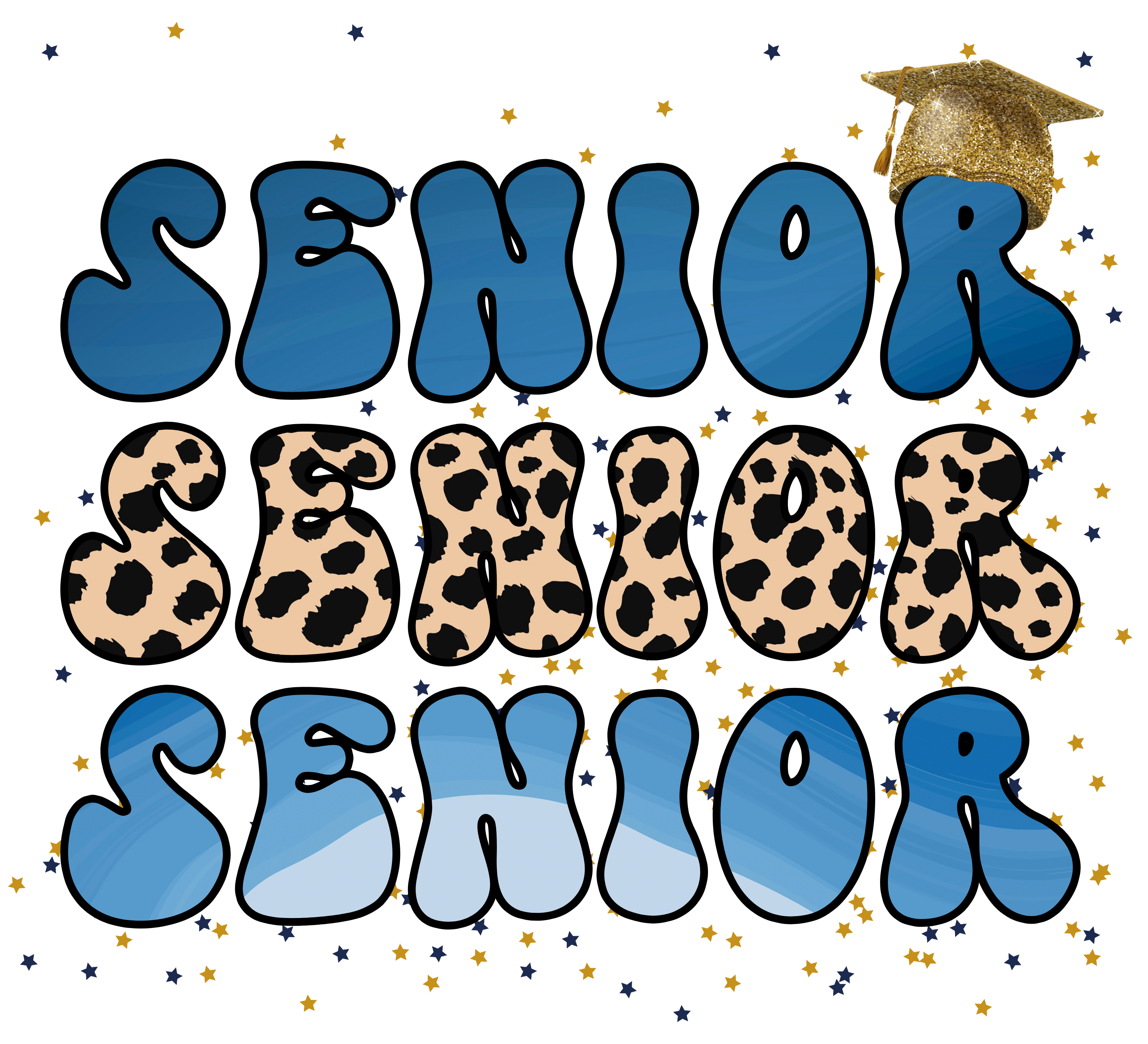 Sublimation Prints - Leopard Senior - The Vinyl Haus