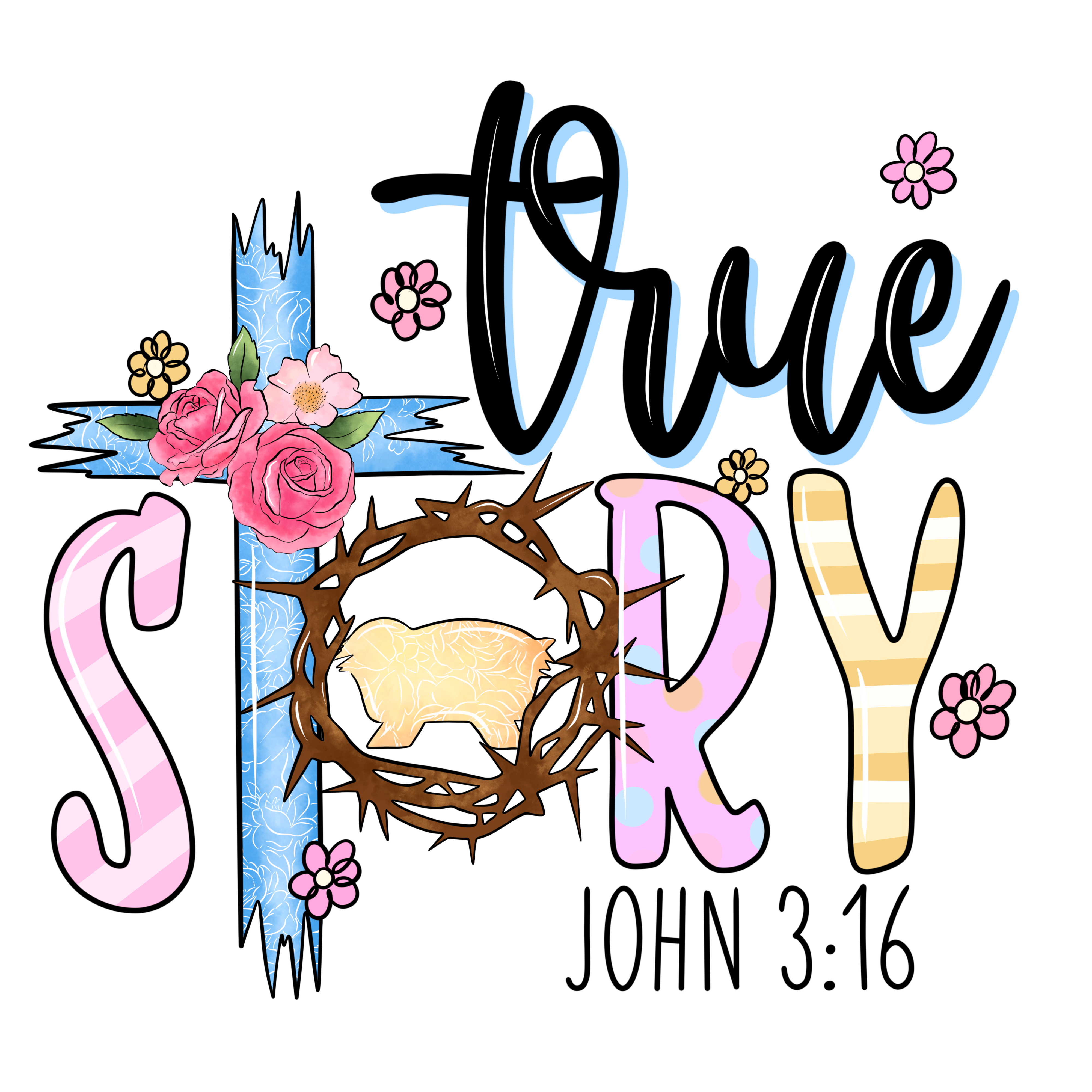 HTV Prints - Easter True Story - The Vinyl Haus