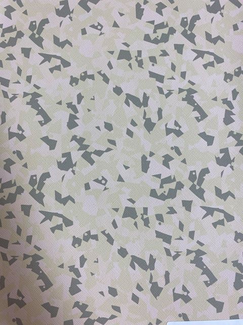 Faux Leather Sheet Tan Camo Pattern 8" x 12" - Heat Transfer Haus