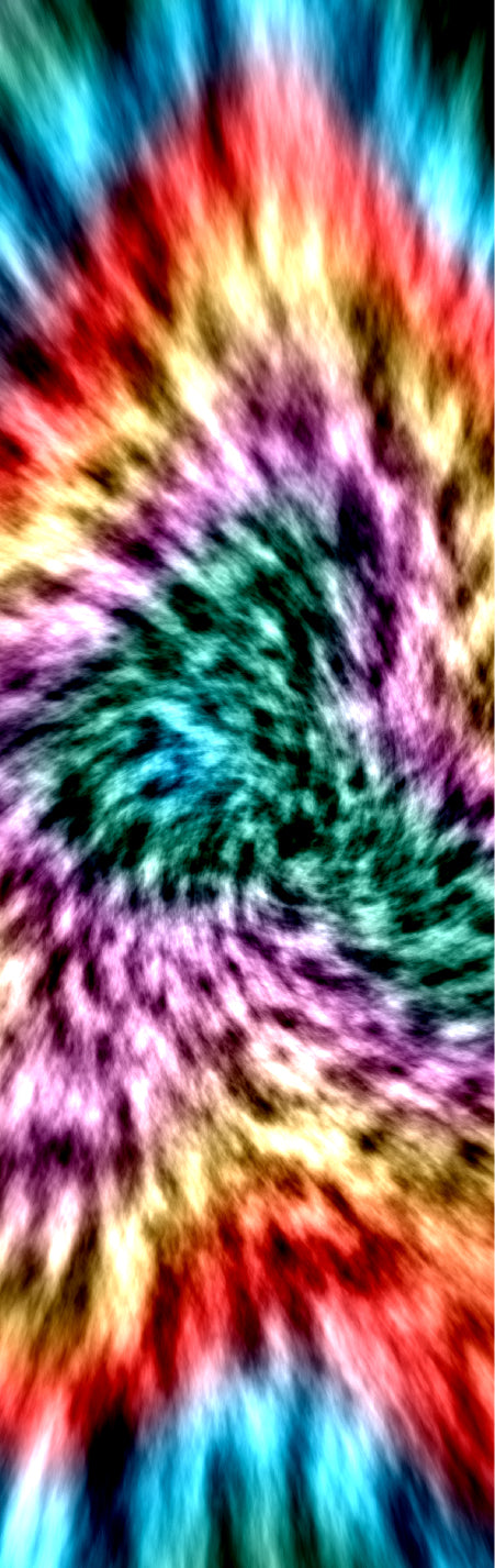 Tie Dye Pen Wrap 1.5 x 5 - The Vinyl Haus