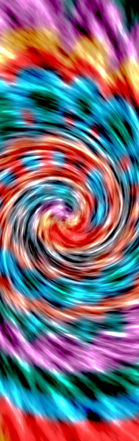 Tie Dye Swirl Pen Wrap 1.5 x 5 - The Vinyl Haus