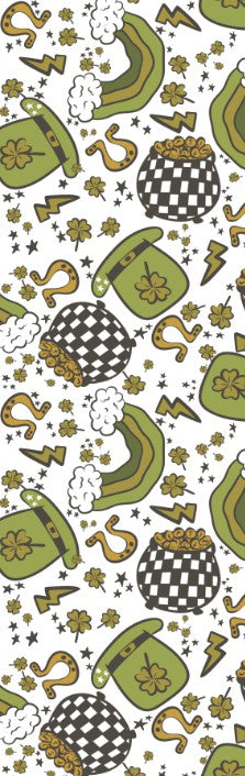 Retro St Patricks Day Pen Wrap 1.5 x 4.75 - The Vinyl Haus