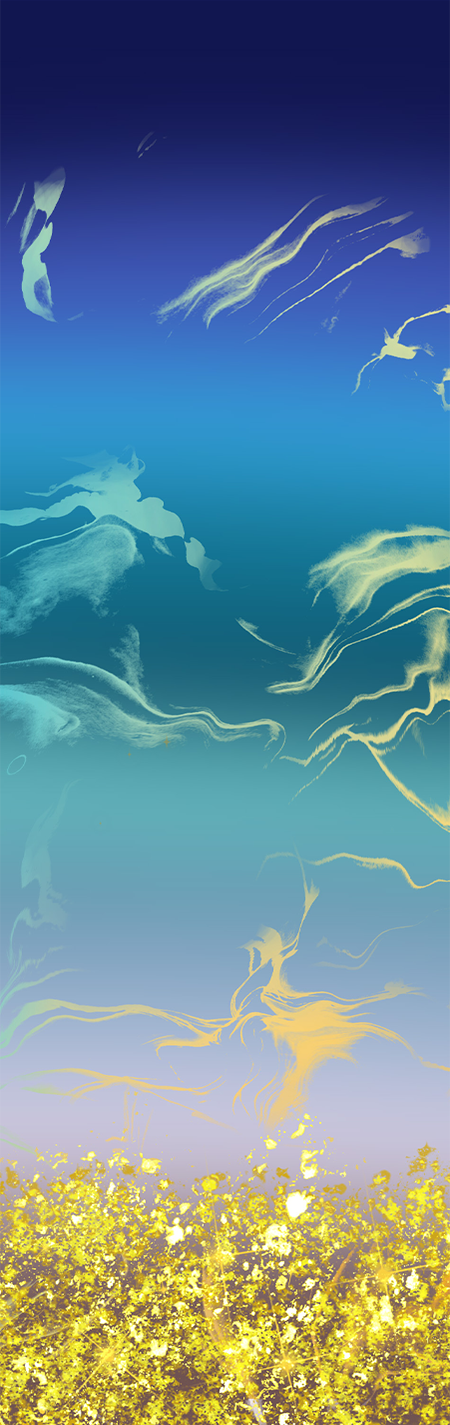 Ocean Waves Pen Wrap 1.5 x 5 - The Vinyl Haus