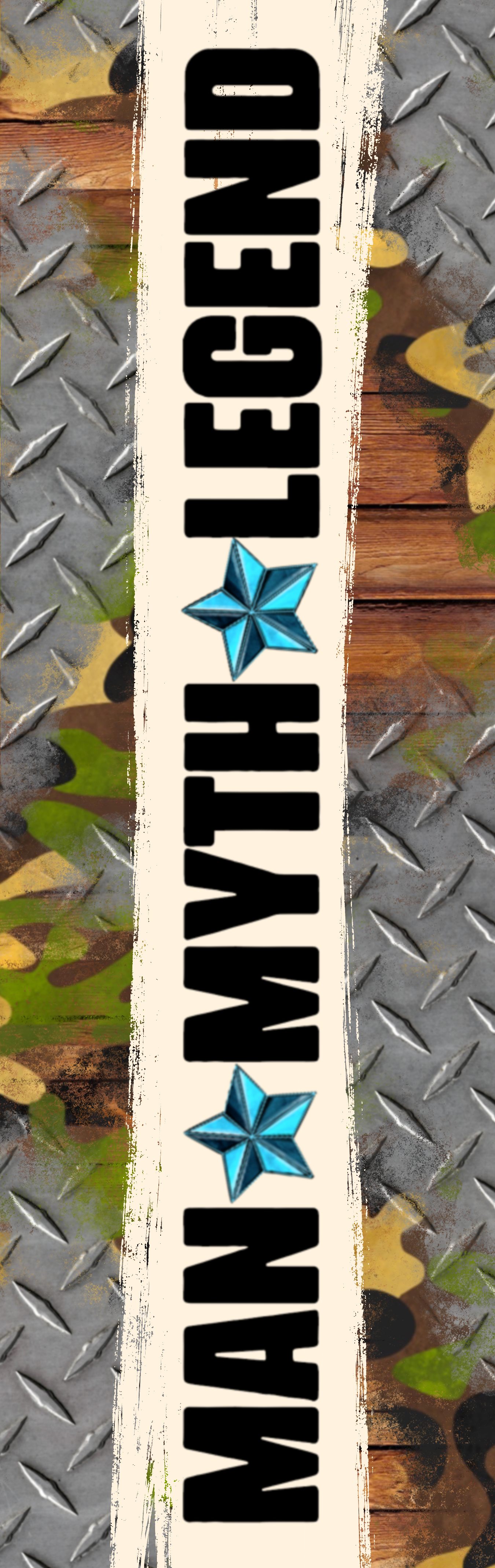 Dad Man Myth Legend Pen Wrap 1.5 x 4.75 - The Vinyl Haus