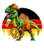 HTV Prints - Wurstfest T Rex - The Vinyl Haus