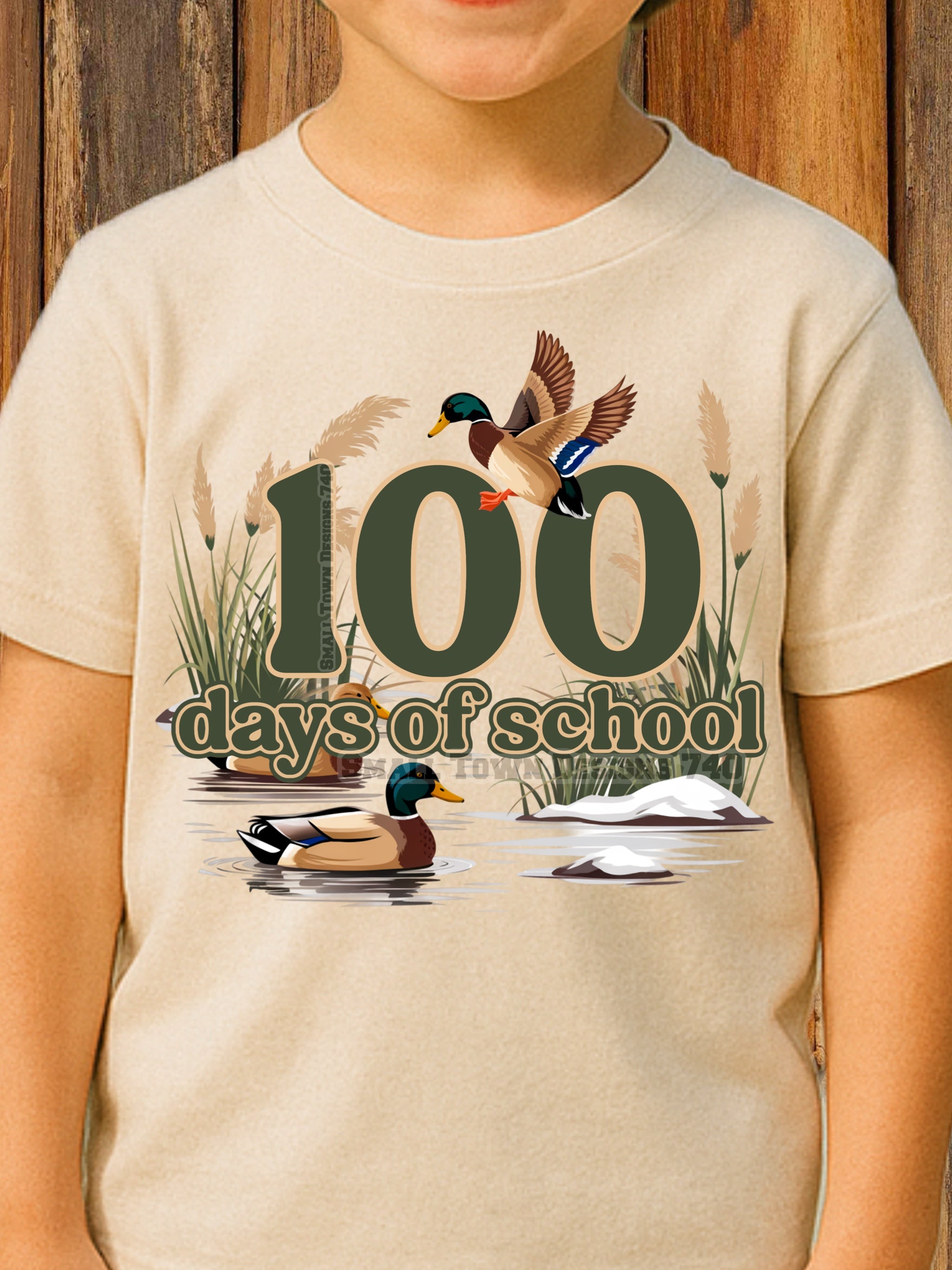 DTF Print 100 Days DucK Hunt