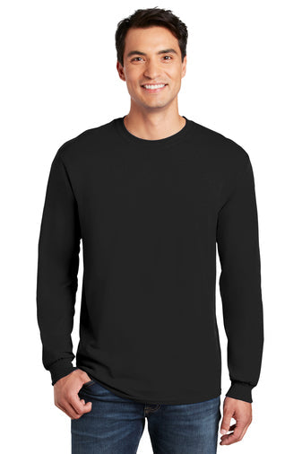 Gildan Heavy Cotton Long Sleeve-Black Main image