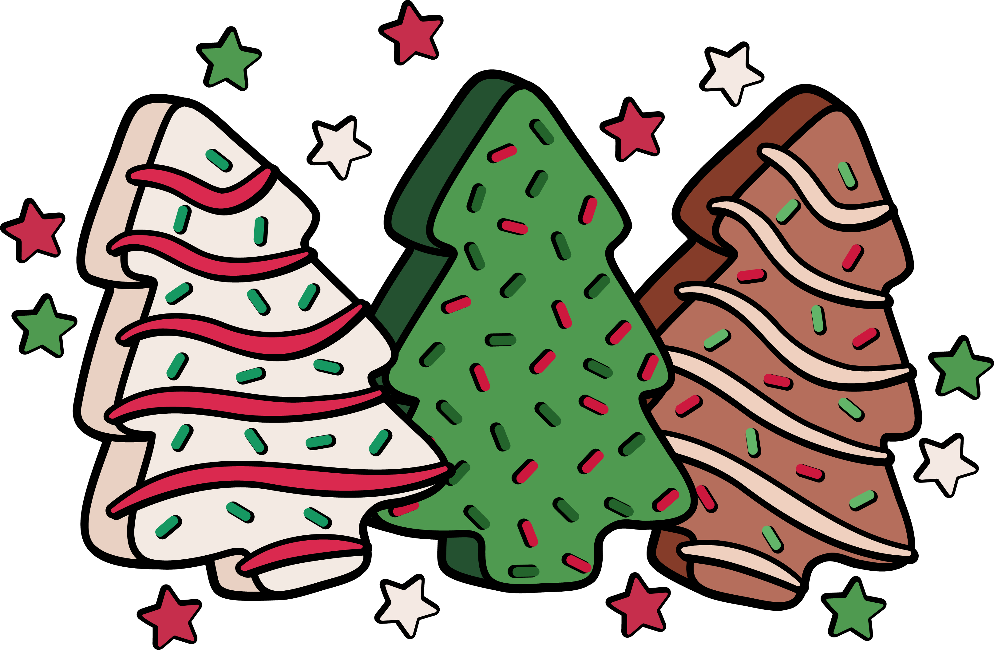 HTV Prints - Snack Cakes - The Vinyl Haus Main image