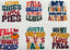 Transparent Adhesive Decals - Fall Sayings 3 - 12" x 8.5" - The Vinyl Haus