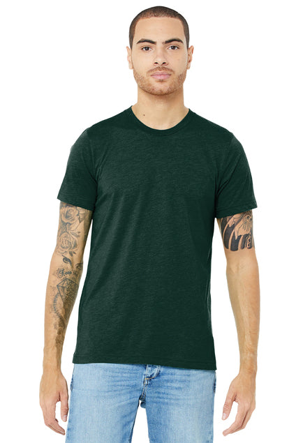 Bella Canvas 3413C Unisex T- Emerald Triblend Main image
