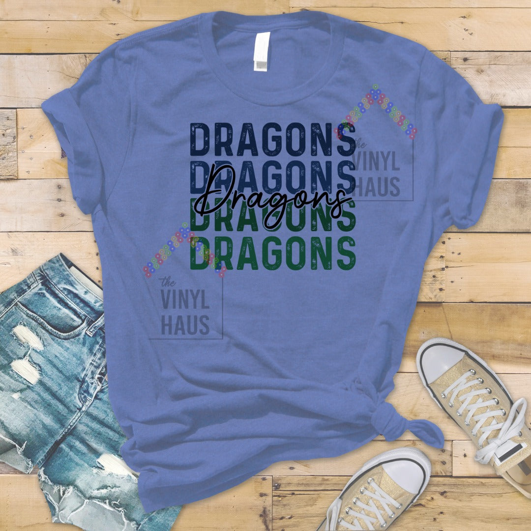 School Logos DTF- Dragons Echo Main image