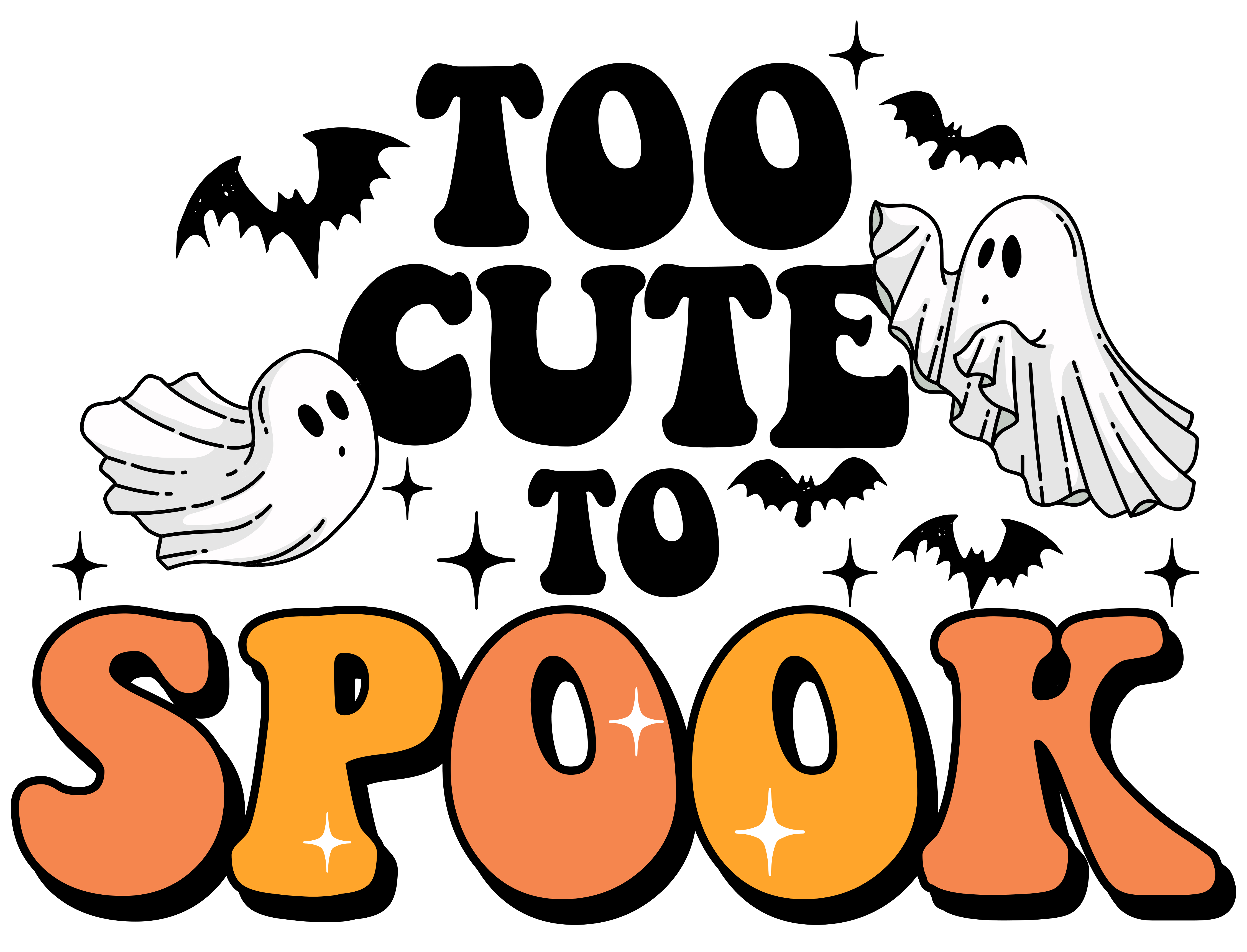 Sublimation Prints -Too Cute to Spook Main image