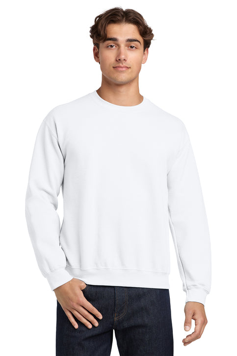 Gildan Heavy Fleece Crew- White