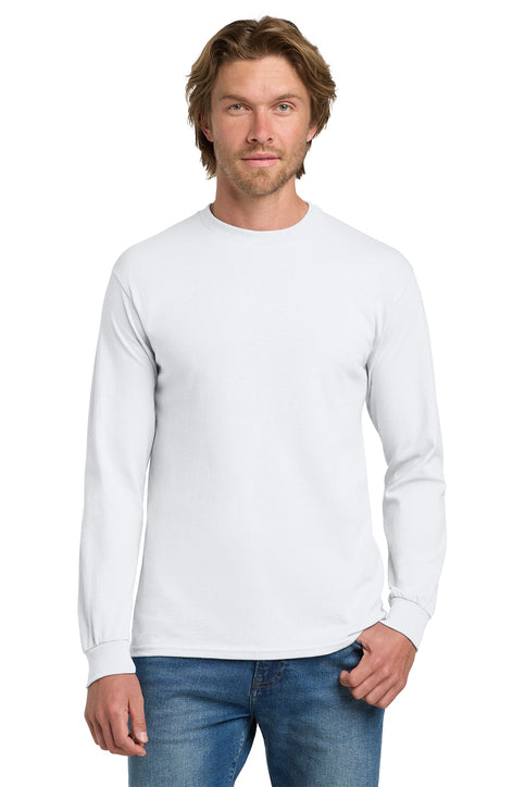 Gildan Heavy Cotton Long Sleeve-White Main image