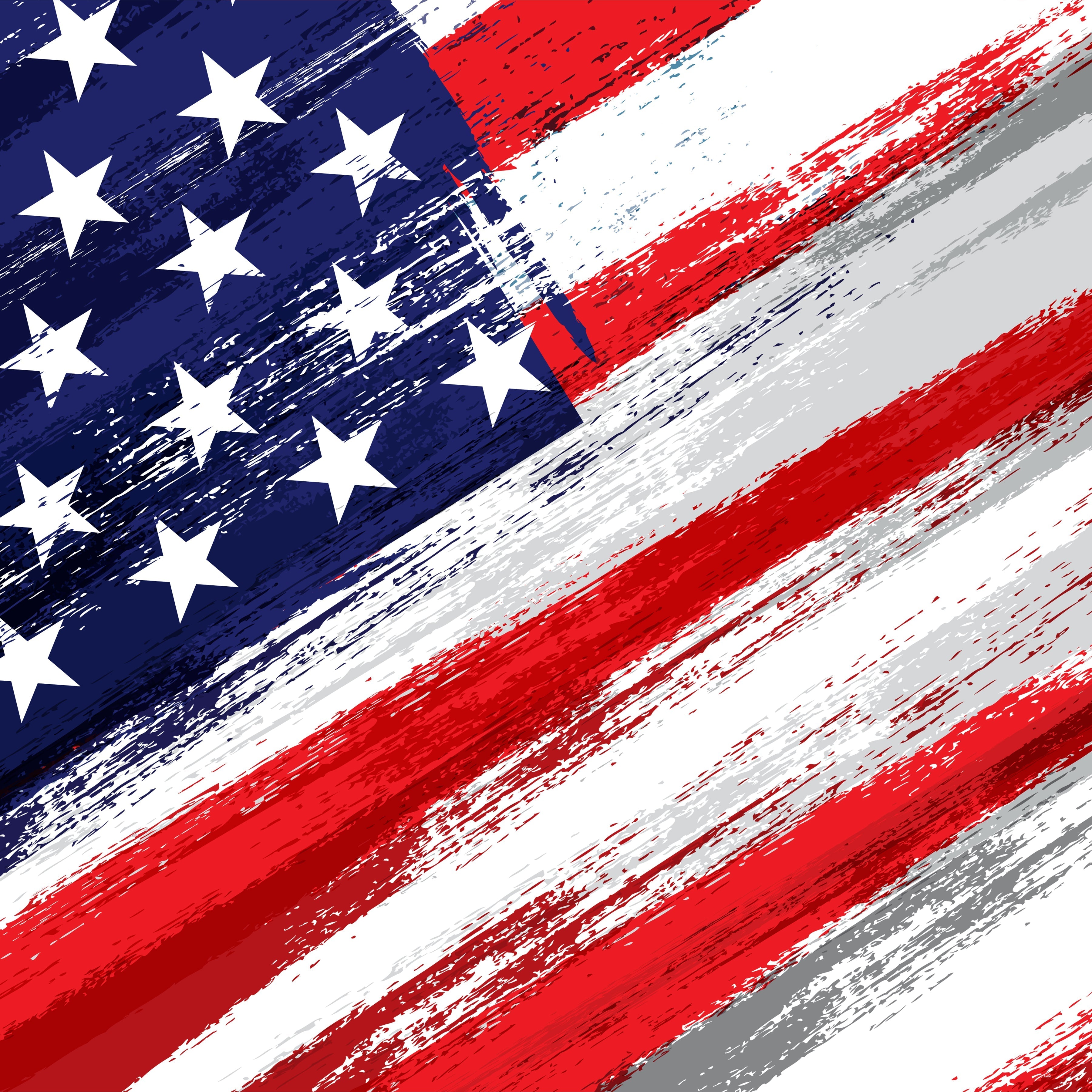 Paint Stroke Flag Pattern Vinyl 12" x 12" - The Vinyl Haus Main image