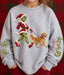 DTF PRINT - Green Guy walking Golden Retriever