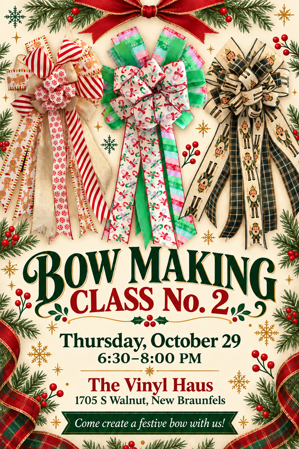 Bow Making Class 2