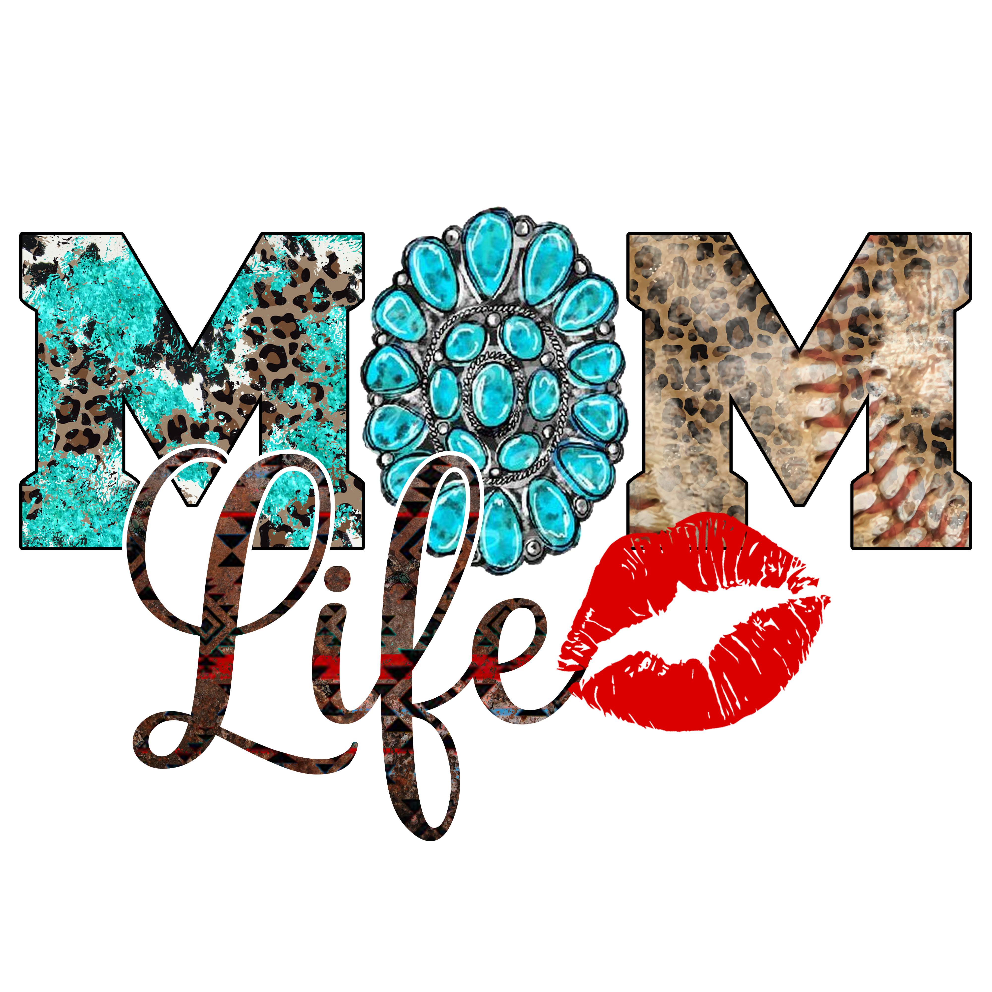 Sublimation Prints -MOM LIFE - The Vinyl Haus Main image