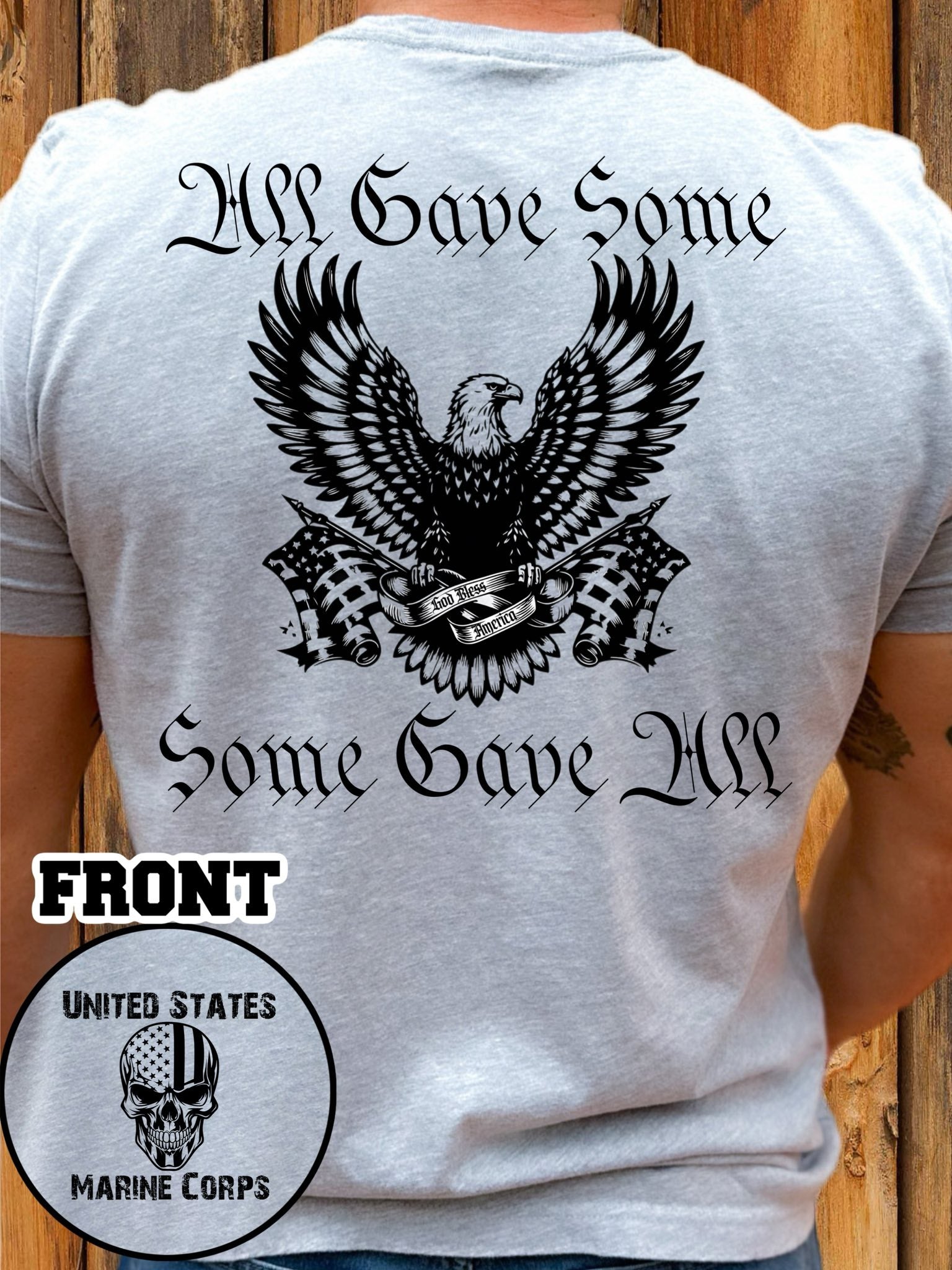 DTF PRINT All gave some, Some gave all Main image