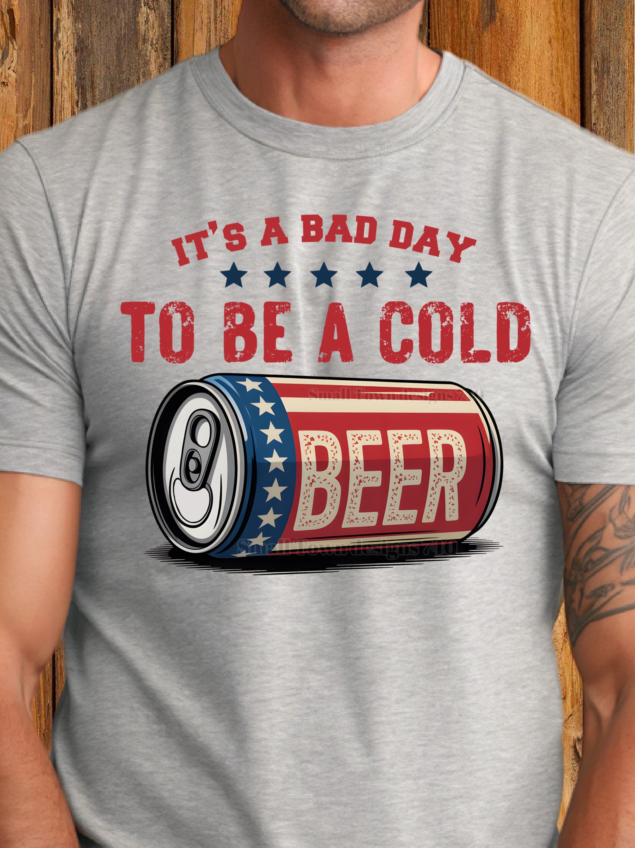 DTF Print Bad Day to be a Beer Main image