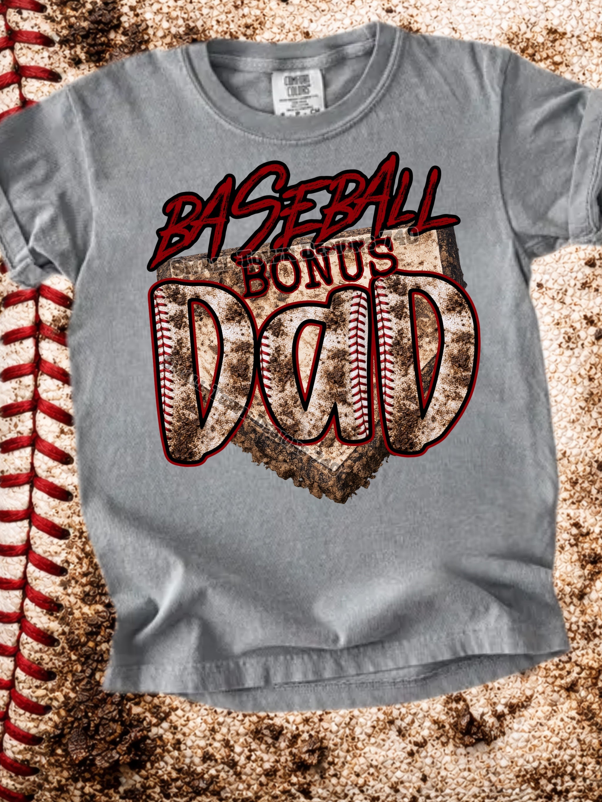 DTF PRINT Baseball Bonus Homeplate DAD Main image