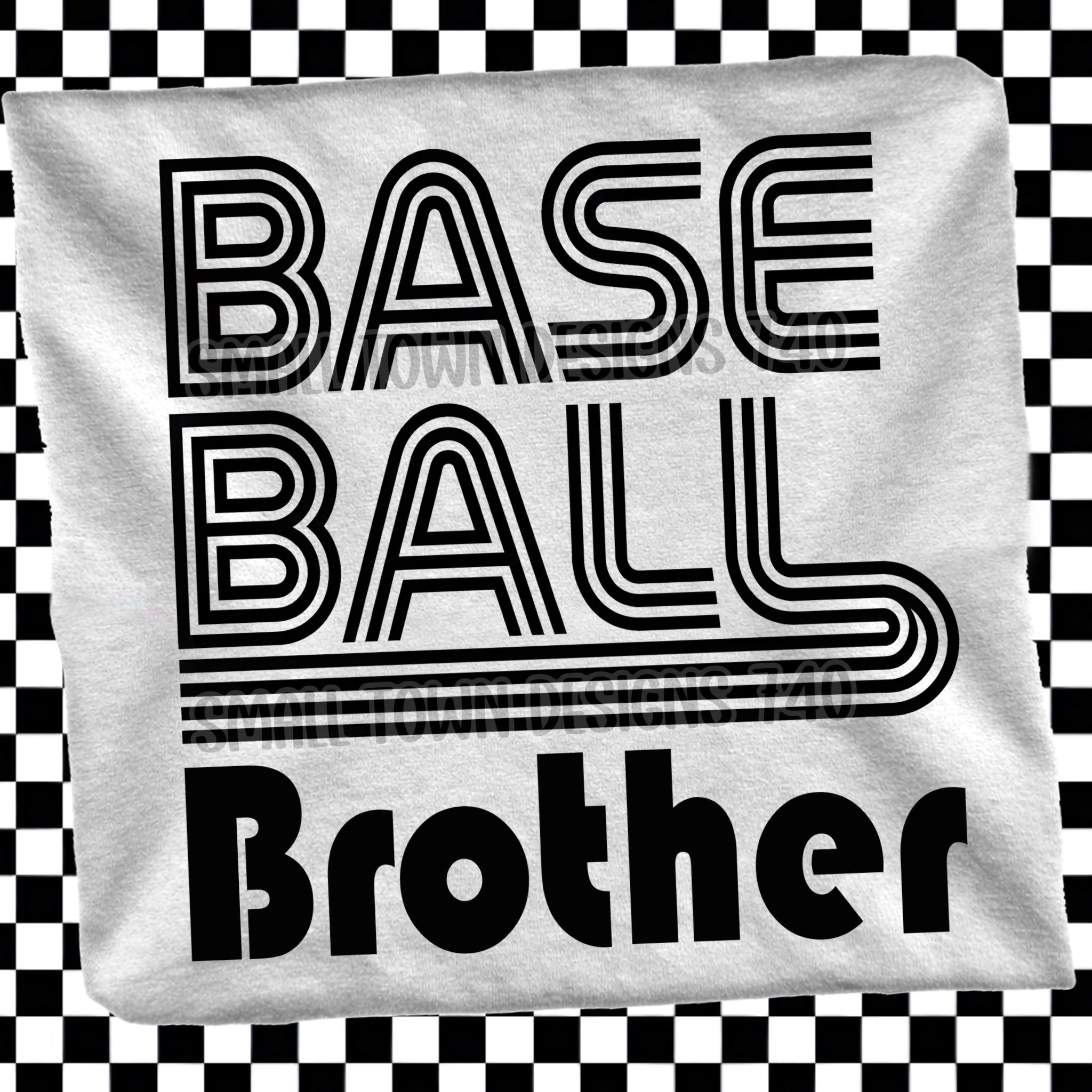 DTF PRINT Baseball Brother Lines