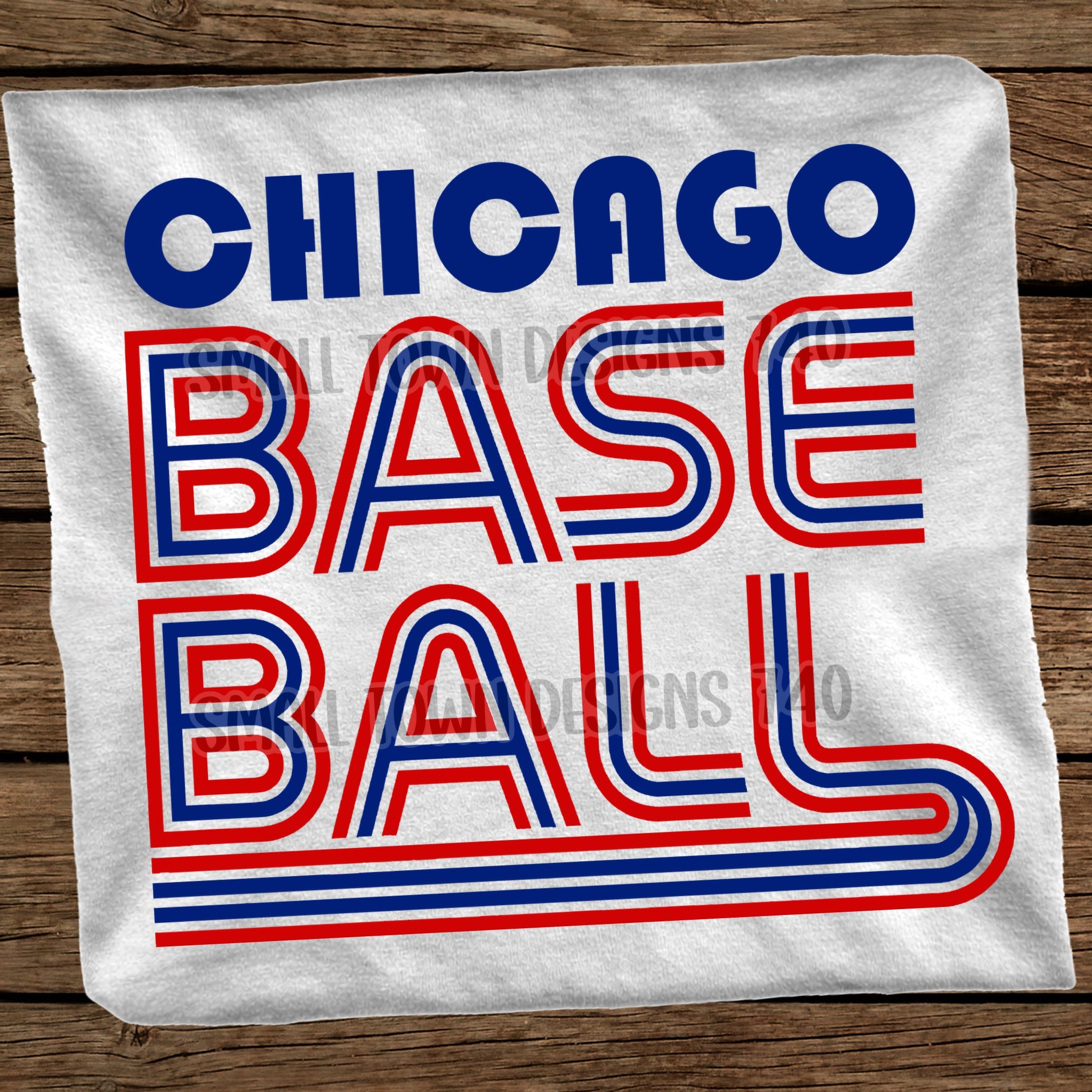 DTF PRINT Baseball Chicago Lines