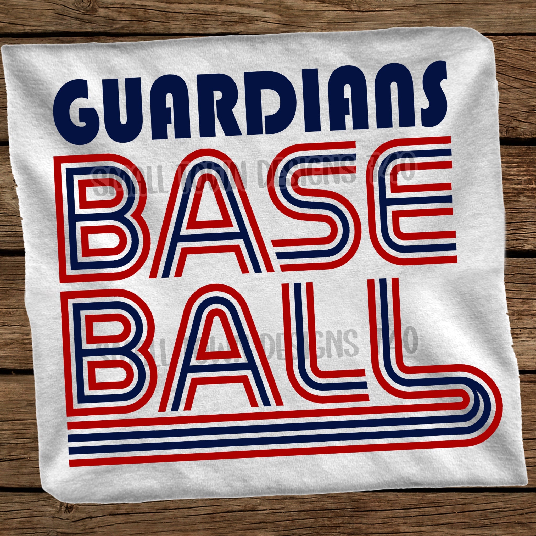 DTF PRINT Baseball Cleveland Guardians Lines Main image