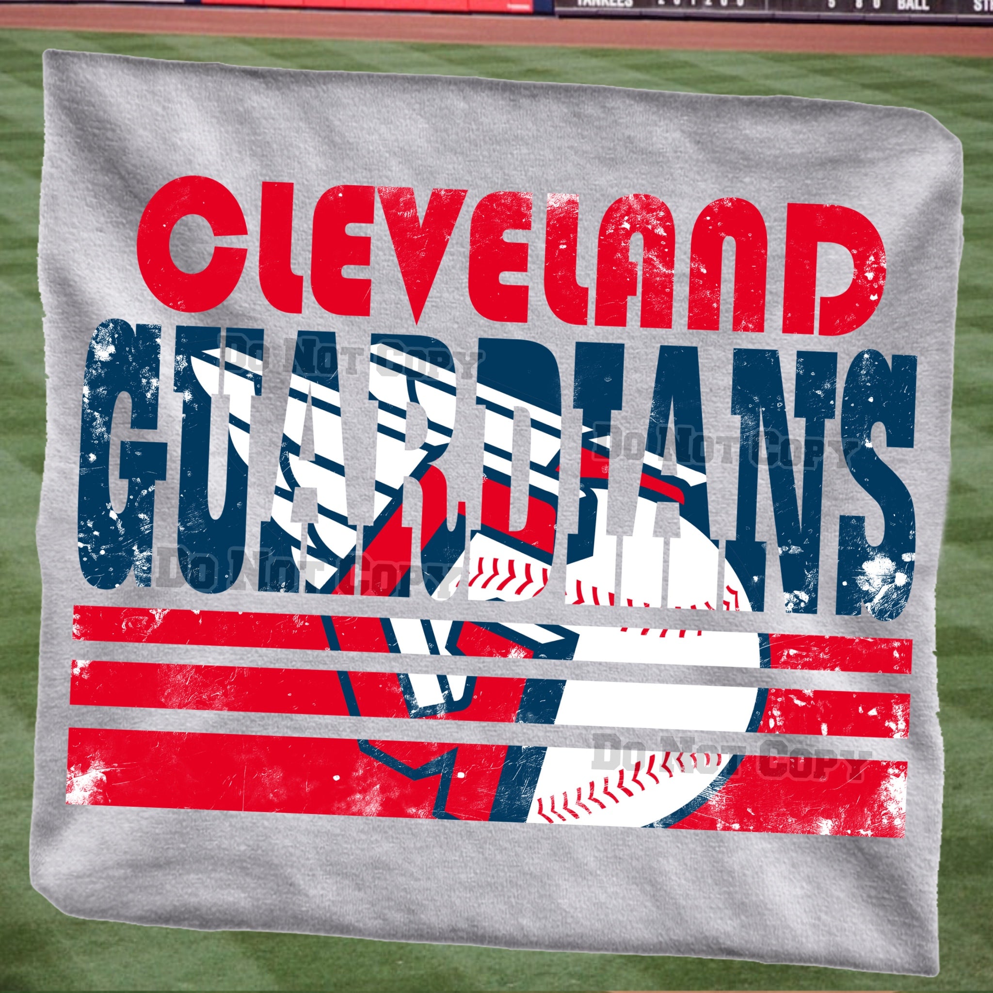 DTF PRINT Baseball Cleveland Guardians Main image