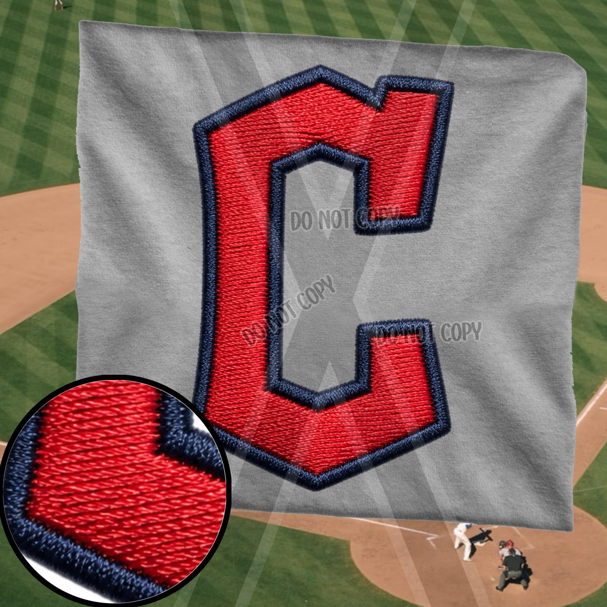 DTF PRINT Baseball Cleveland Guardians "C" Main image