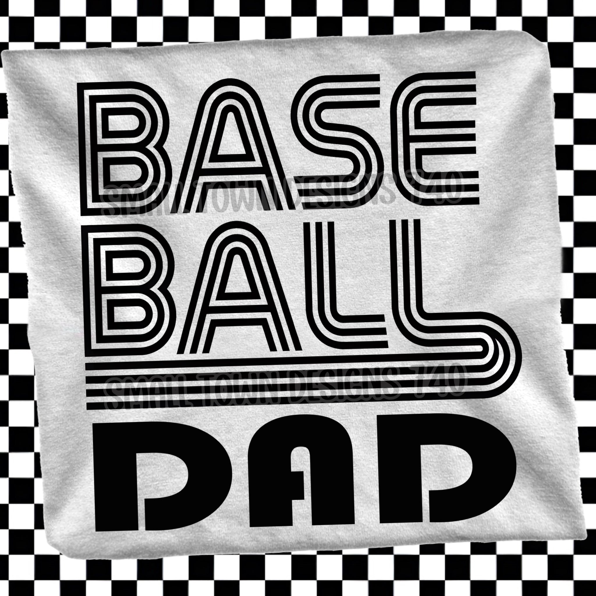 DTF PRINT Baseball Dad Lines