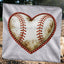DTF PRINT Baseball Heart