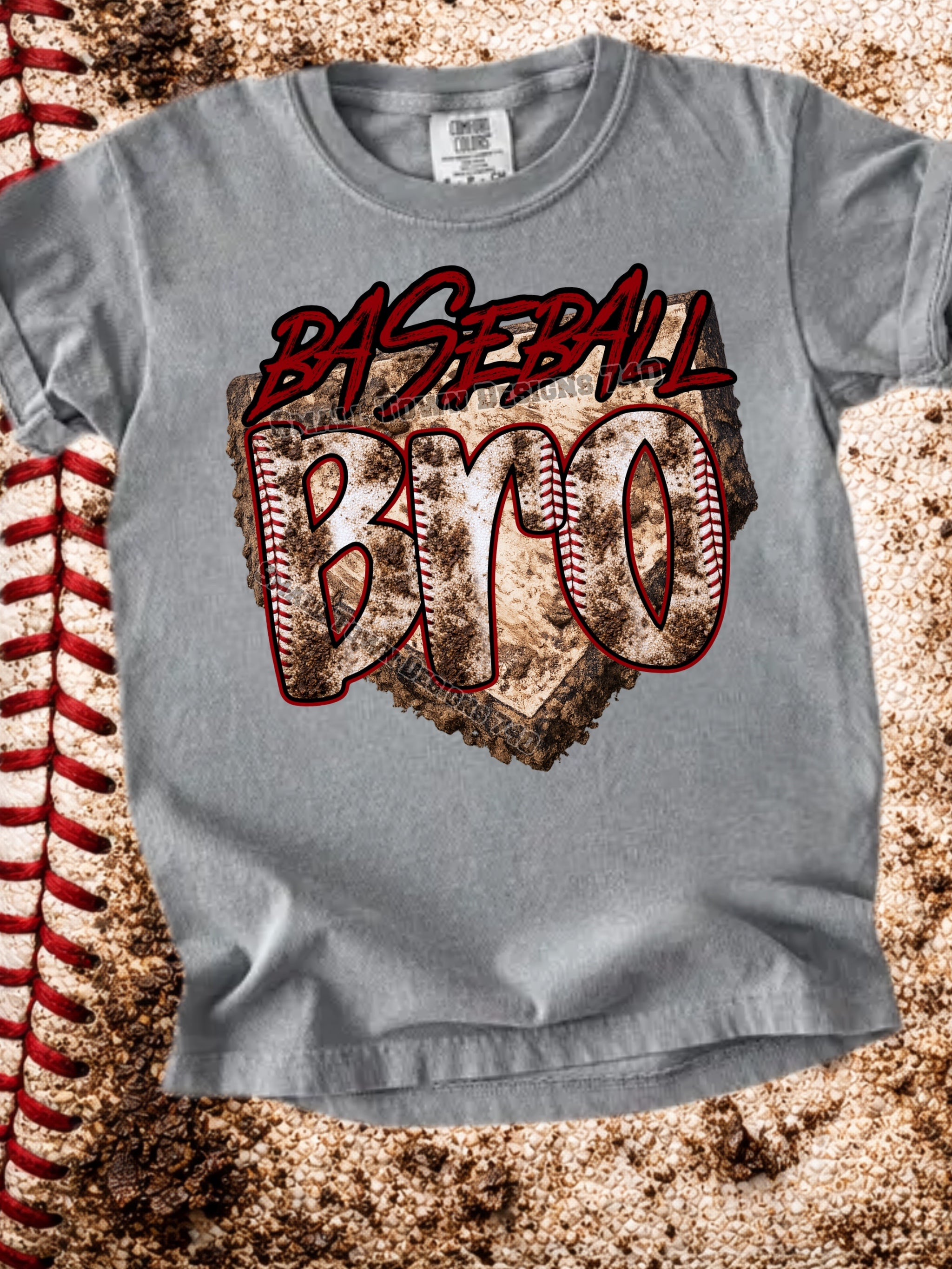 DTF PRINT Baseball Homeplate BRO Main image