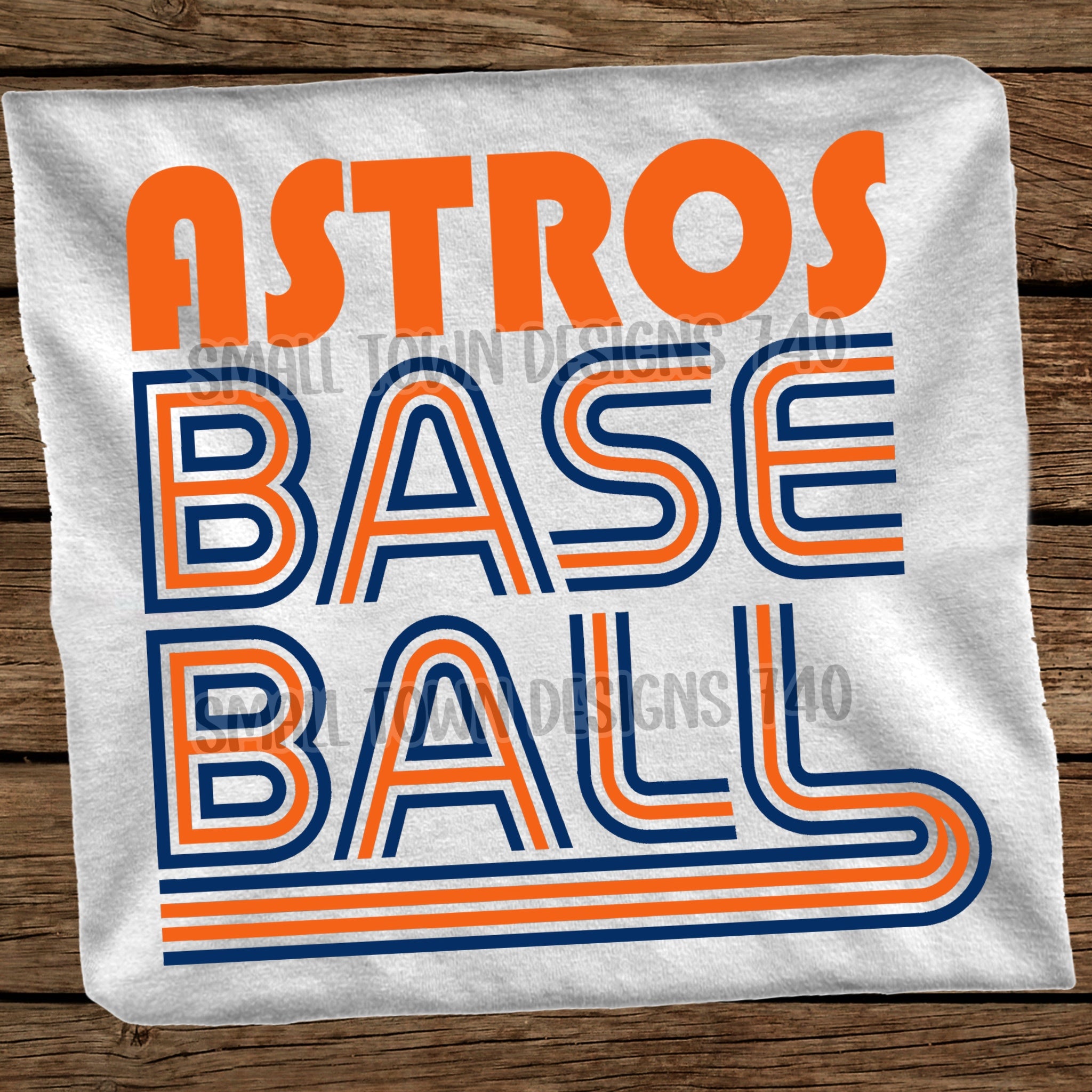 DTF PRINT Baseball Astros Houston Main image