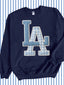 DTF PRINT Baseball Los Angeles "LA"