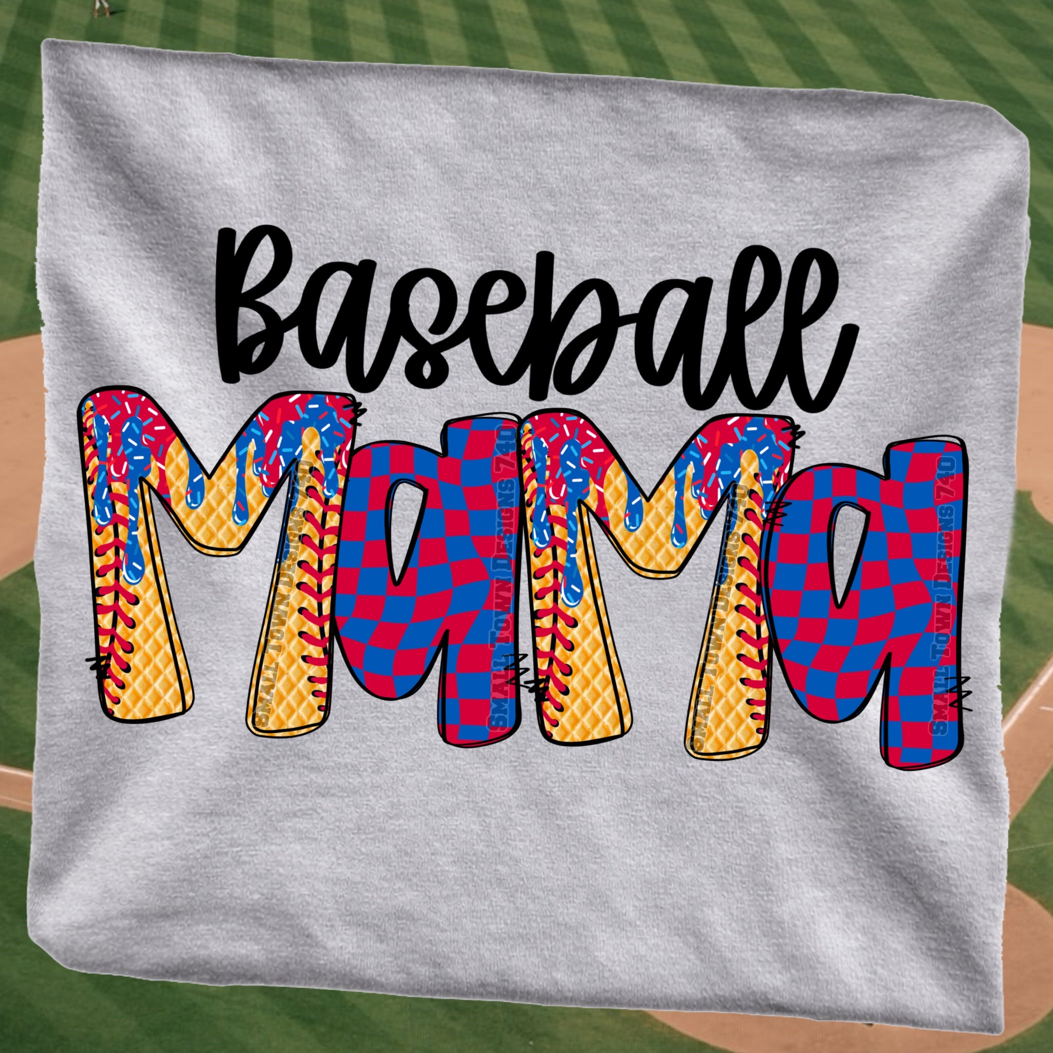 DTF PRINT Baseball MAMA Fiesta