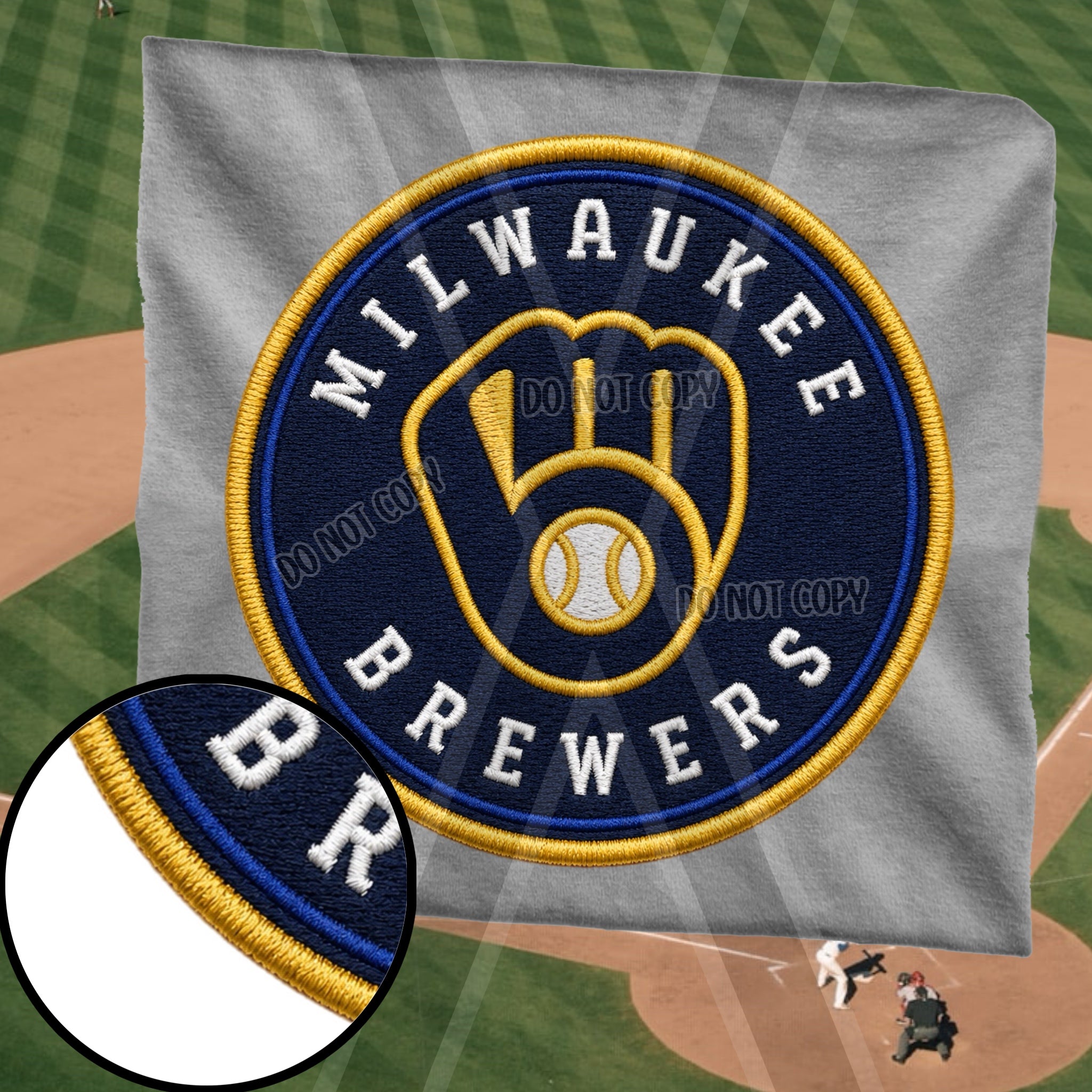 DTF PRINT Baseball Milwaukee Brewers Main image