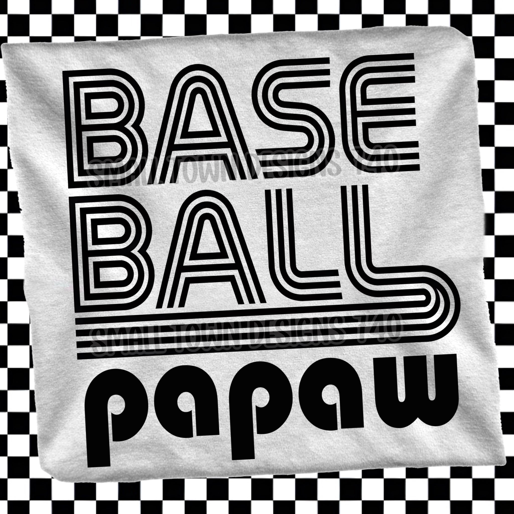 DTF PRINT Baseball PAPAW Lines