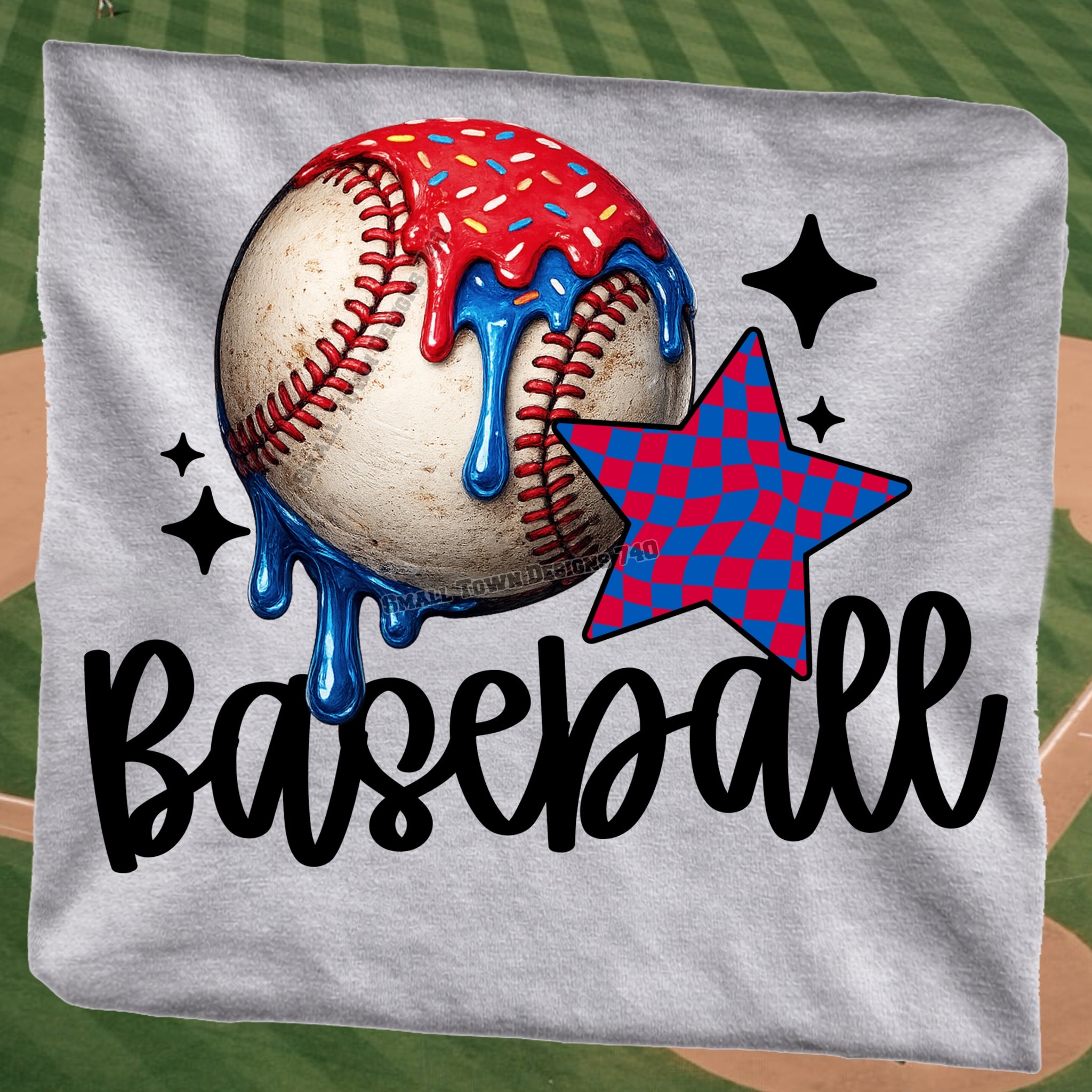 DTF PRINT Baseball Star World Main image