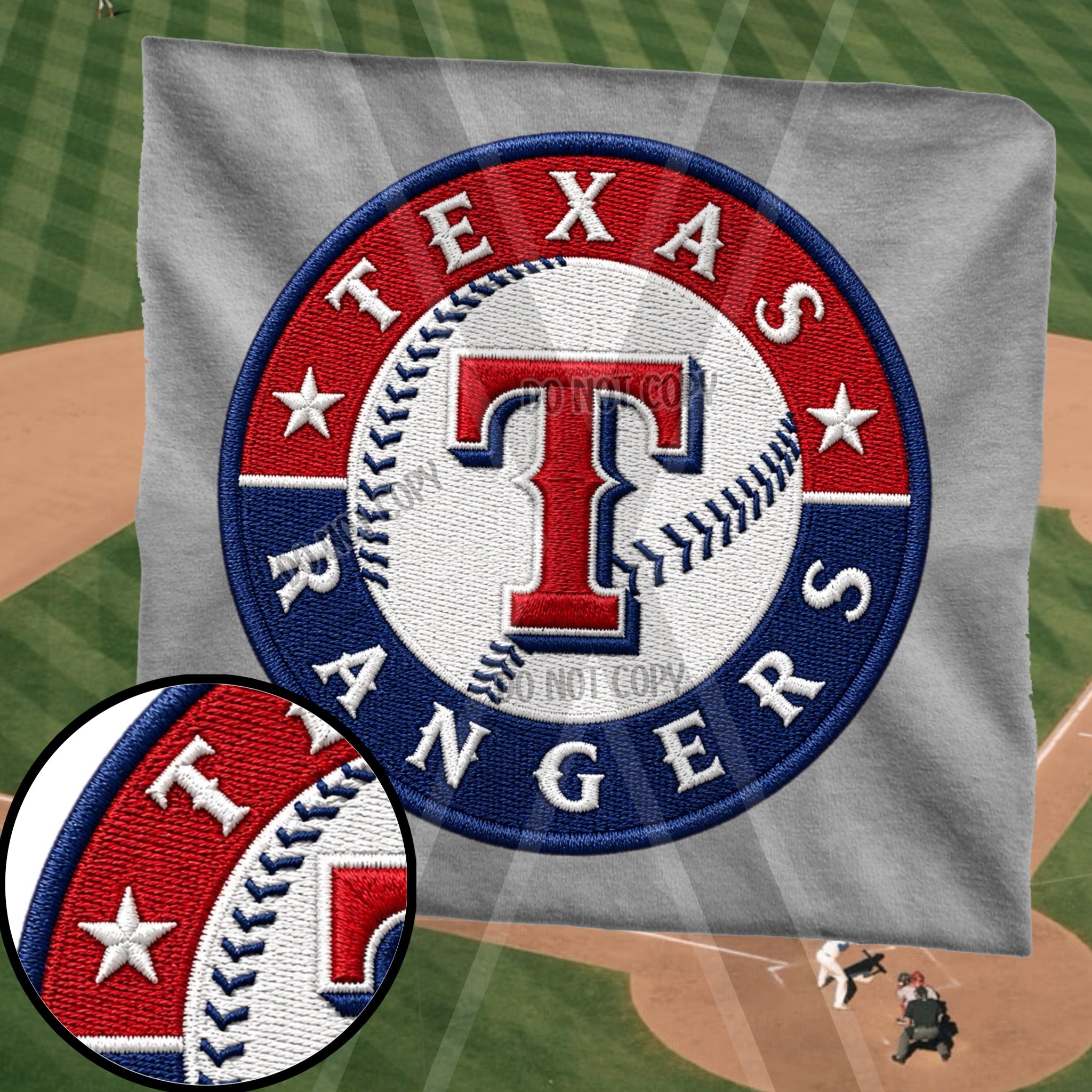 DTF PRINT Baseball Texas Rangers Main image