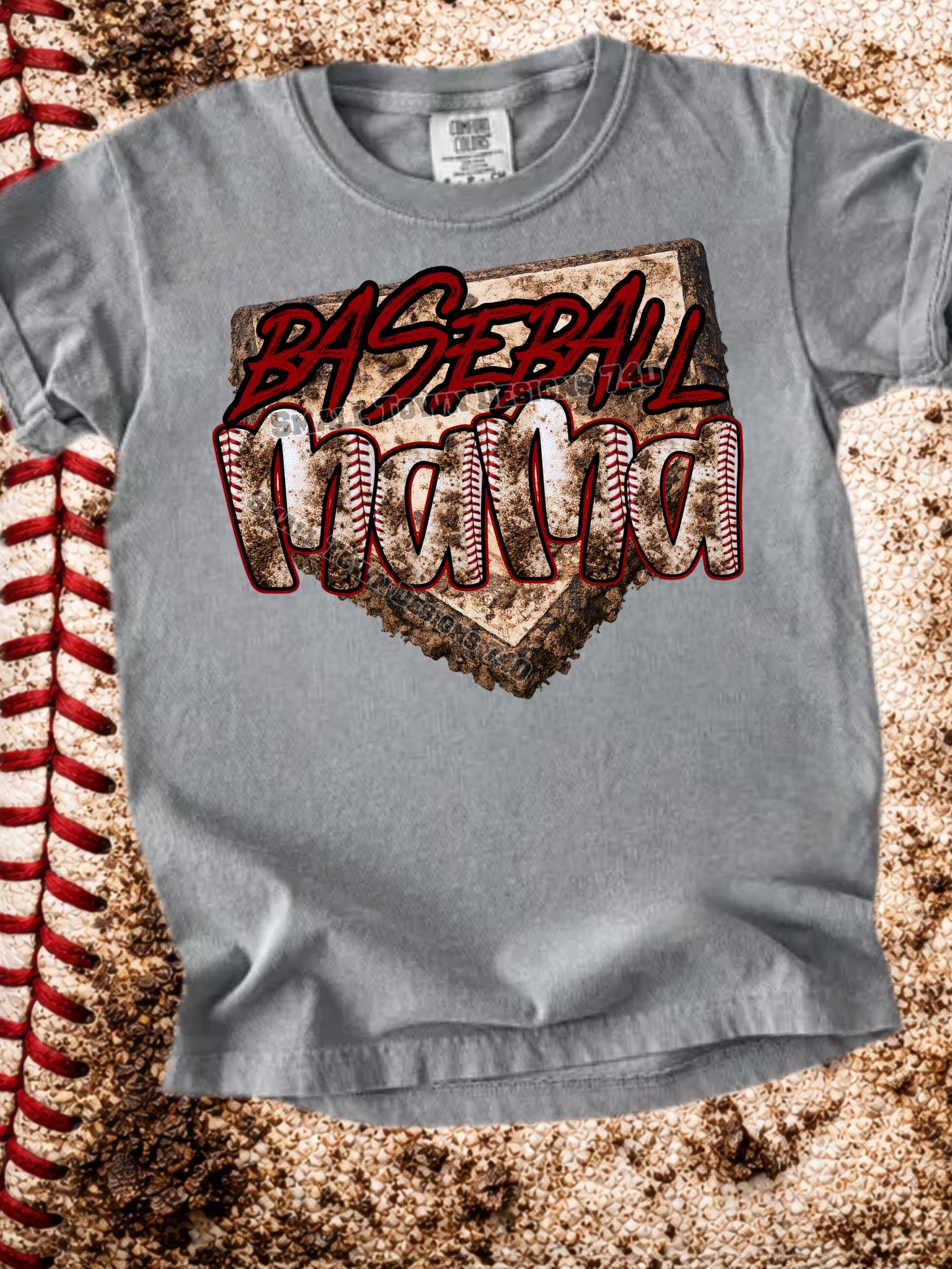 DTF PRINT Baseball Homeplate Mama