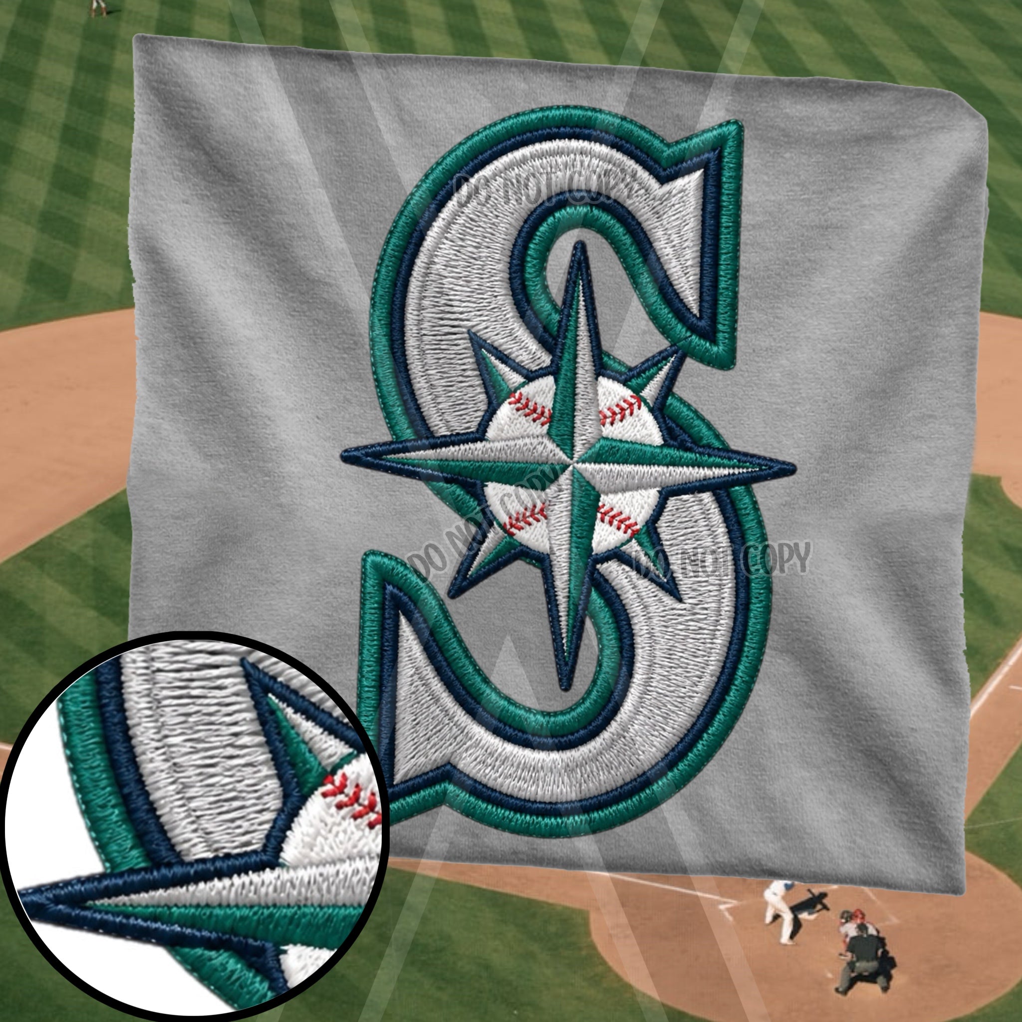 DTF PRINT Baseball Seattle Star