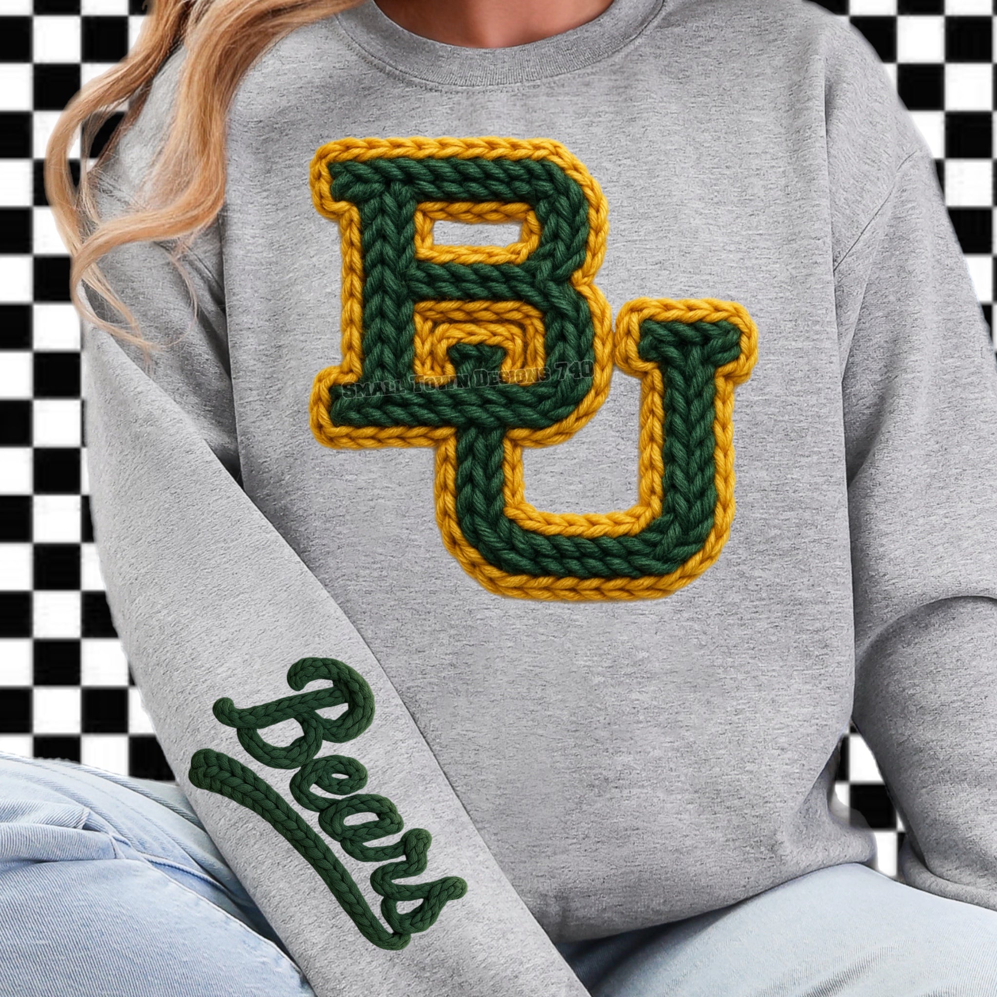 DTF Print Baylor Yarn