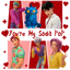 DTF Print-K-Pop Demon Hunter Saja Boys Valentine with sleeve design