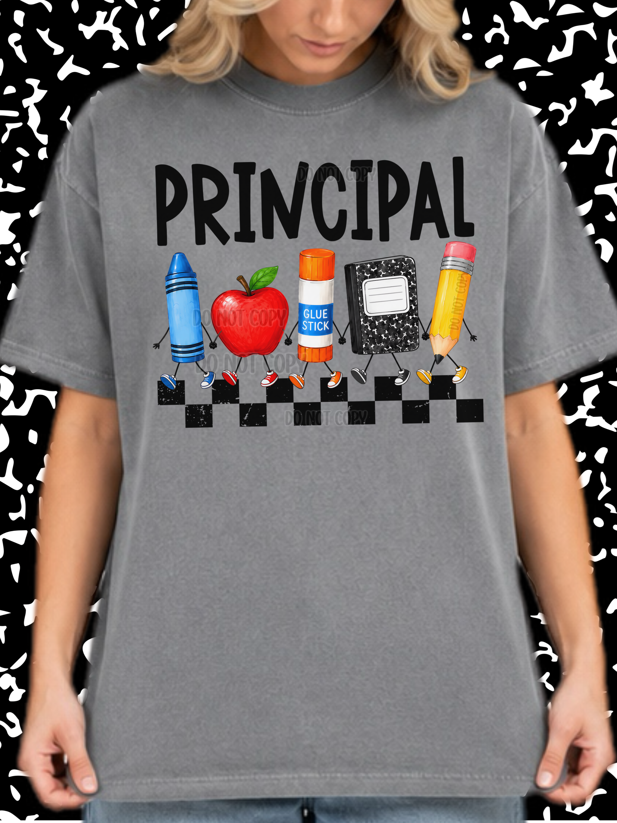 DTF PRINT - Back to School Principal Learning Tools Main image