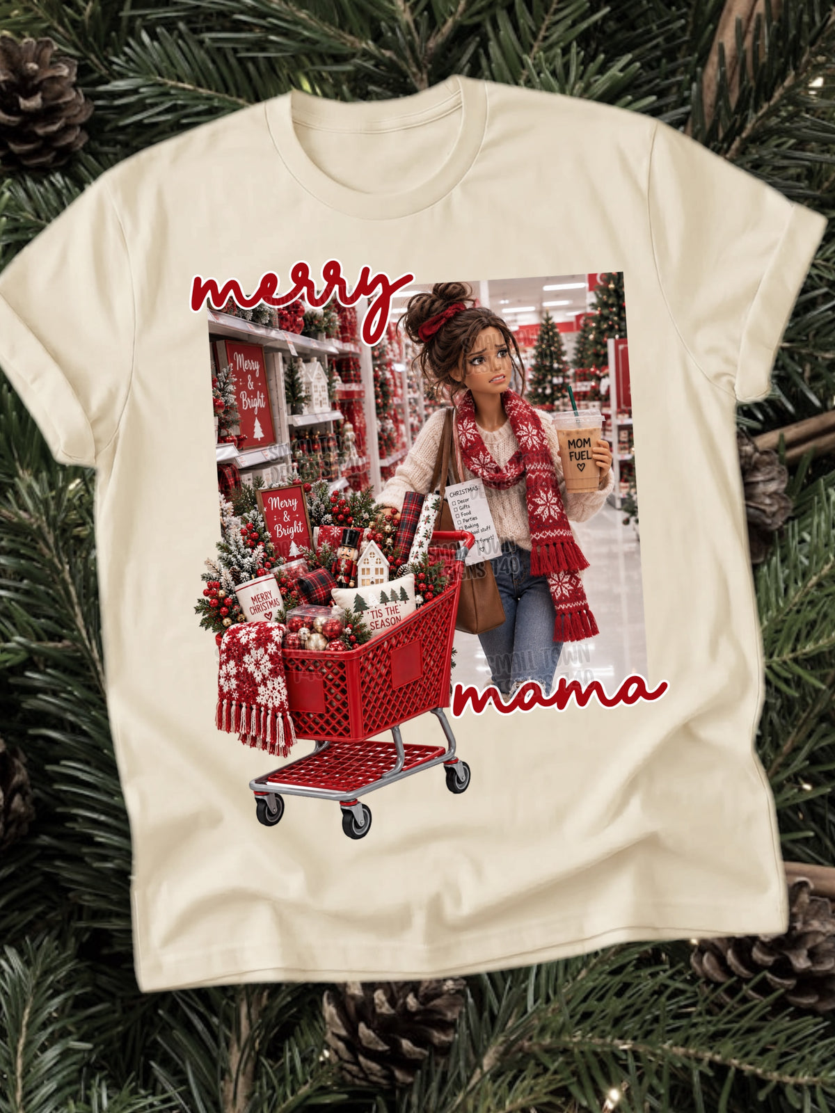 DTF PRINT - Merry Mama Main image