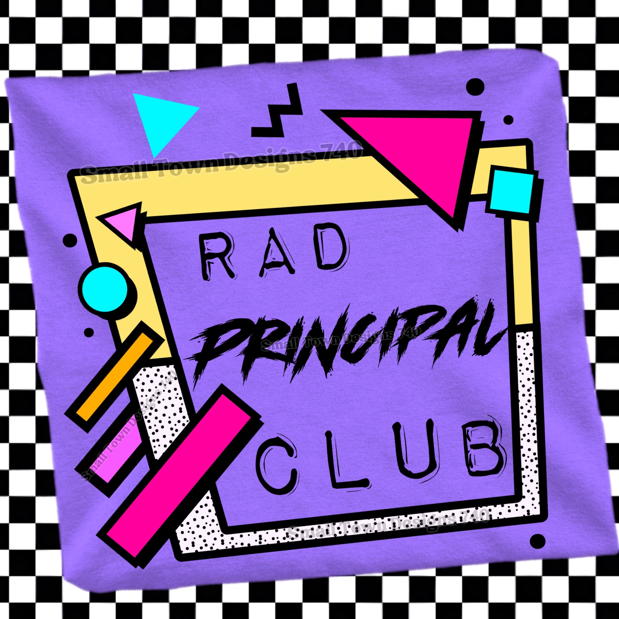 DTF PRINT - Back to School Rad Principal Club Main image